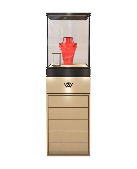 Luxe sieraden showroom meubeldesign